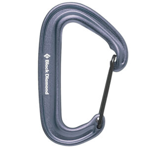 Black Diamond MiniWire Carabiner gray