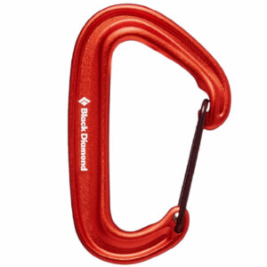 Black Diamond MiniWire Carabiner red