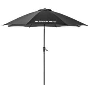 Blackdog Outdoor Sunshade Umbrella black