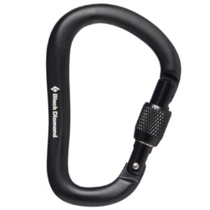 Black Diamond RockLock Screwgate Carabiner black