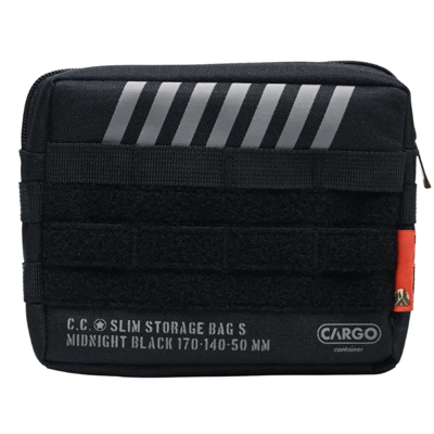 Cargo Container Slim Storage Bag S black