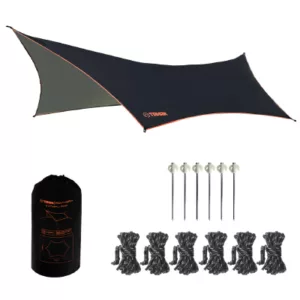 Tahan Panthera 3x4M Butterfly Tarp black