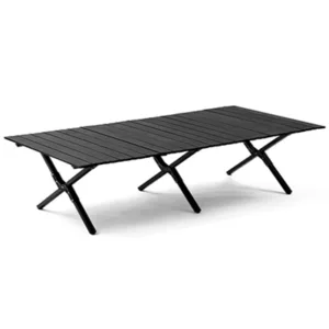 ODP 0836 Steel Eggroll Table 150cm black