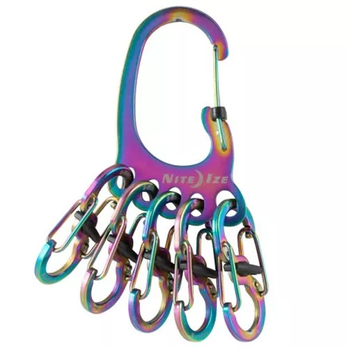 Nite Ize BigFoot Locker KeyRack Stainless Steel spectrum