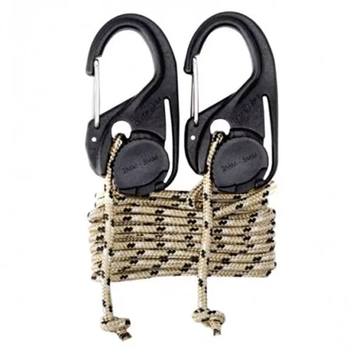 Nite Ize CamJam Cord Tightener with 8ft Rope 2pc Pack
