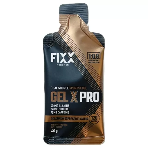 Fixx Nutrition Gel X Pro 40g Coldbrew Espresso