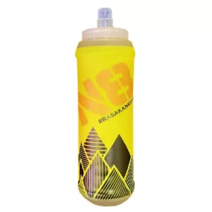 N8 Sports Nutrition Foldable Soft Flask 500ml yellow