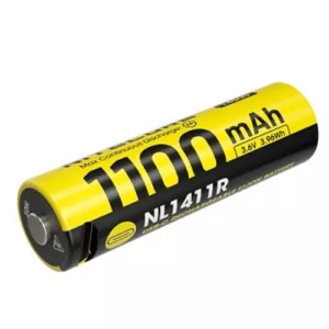 Nitecore 14500 NL1411R Rechargeable Li-ion Battery