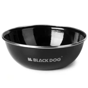 Blackdog Enamelware Bowl black