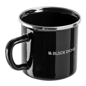 Blackdog Enamelware Cup black