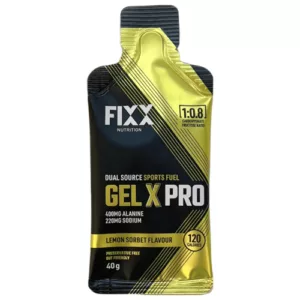 Fixx Nutrition Gel X Pro 40g Lemon Sorbet