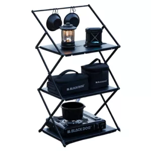 Blackdog Three Layer Outdoor Multi-Purpose Camping Shelf