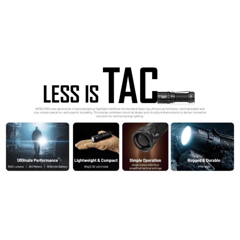 Nitecore MT1C Pro Flashlight