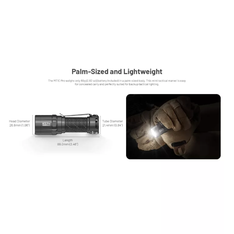 Nitecore MT1C Pro Flashlight
