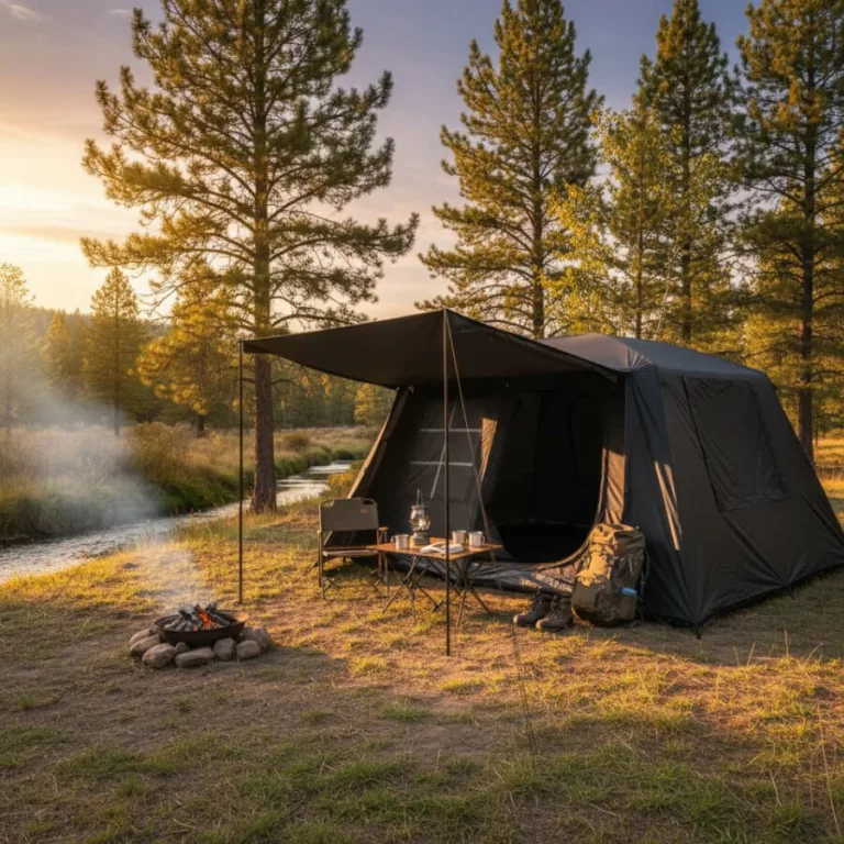 LNT Antariksa 6P Manual Tent black