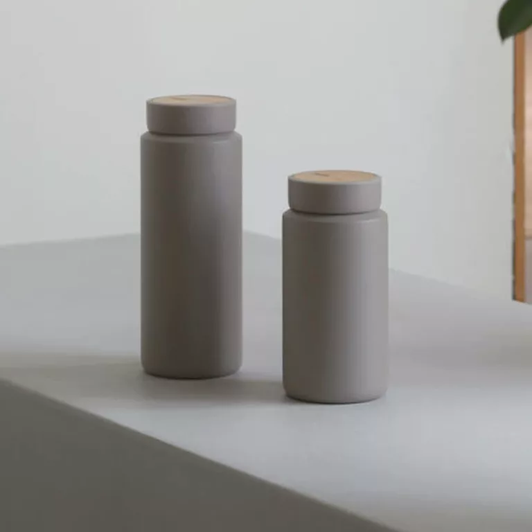 Rivers Drink Bottle Moku 350ml taupe