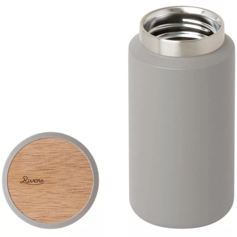 Rivers Drink Bottle Moku 350ml taupe