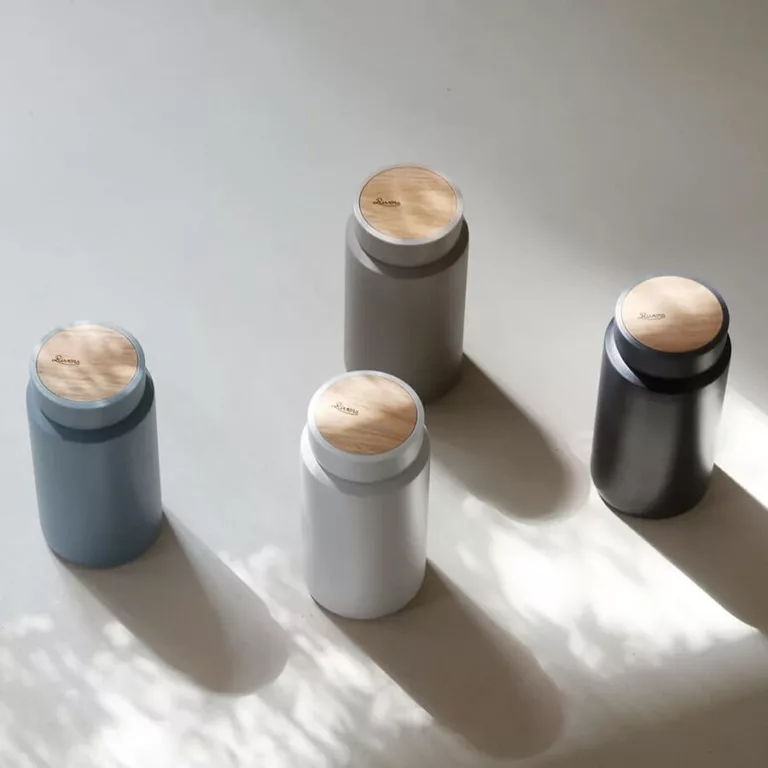 Rivers Drink Bottle Moku 350ml taupe