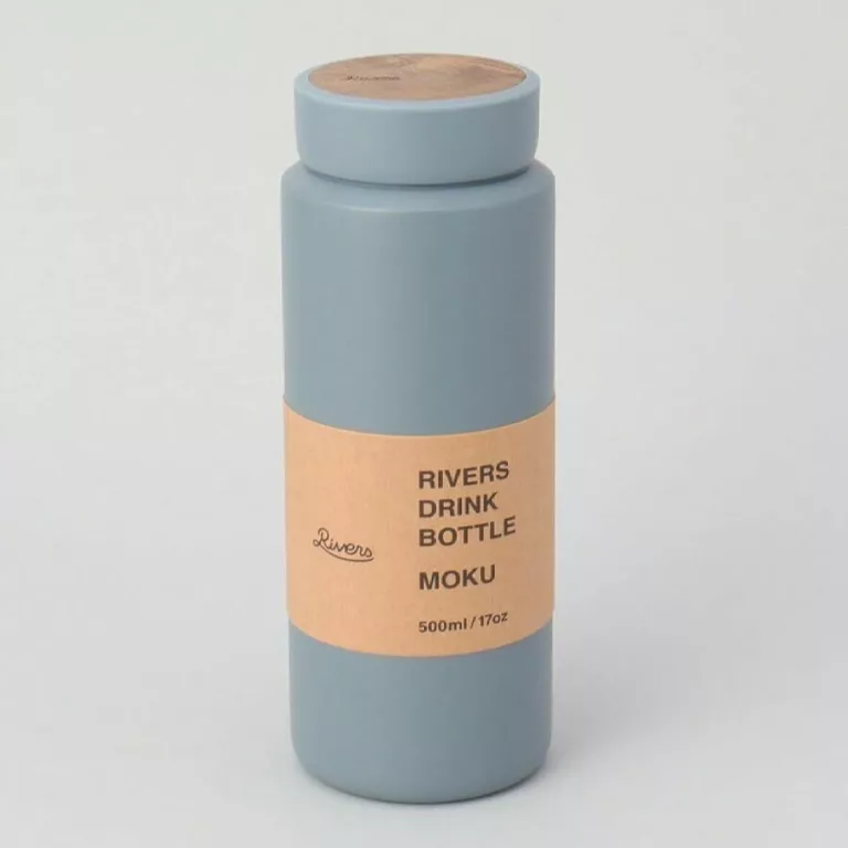 Rivers Drink Bottle Moku 500ml ash blue