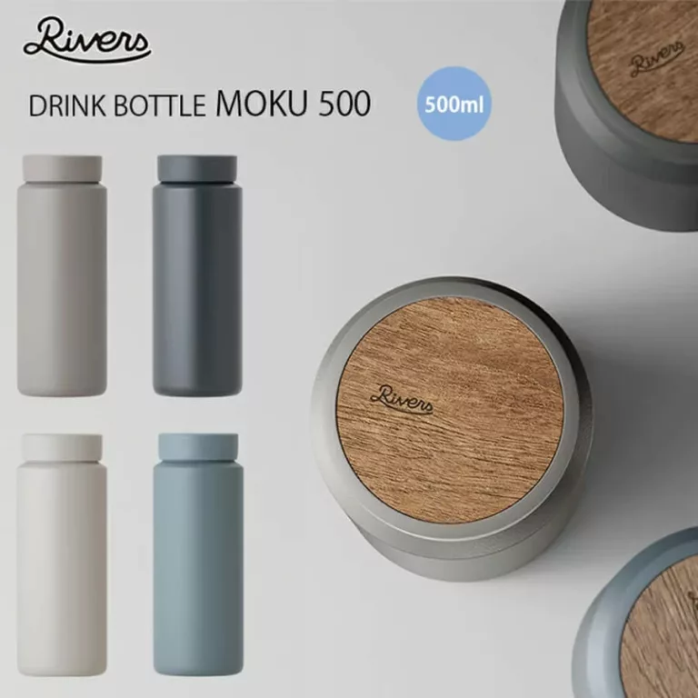 Rivers Drink Bottle Moku 500ml ash blue