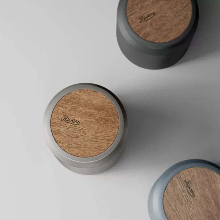 Rivers Drink Bottle Moku 350ml taupe