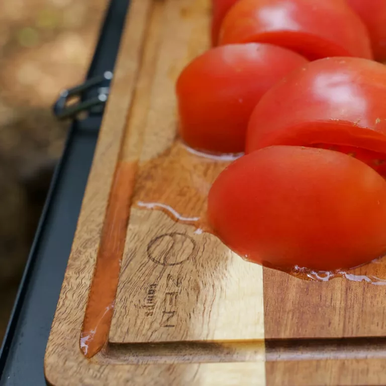 ZenCamps Cutting Board with Knife