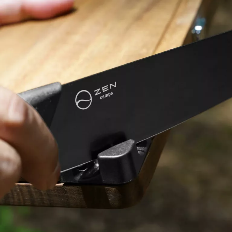 ZenCamps Cutting Board with Knife