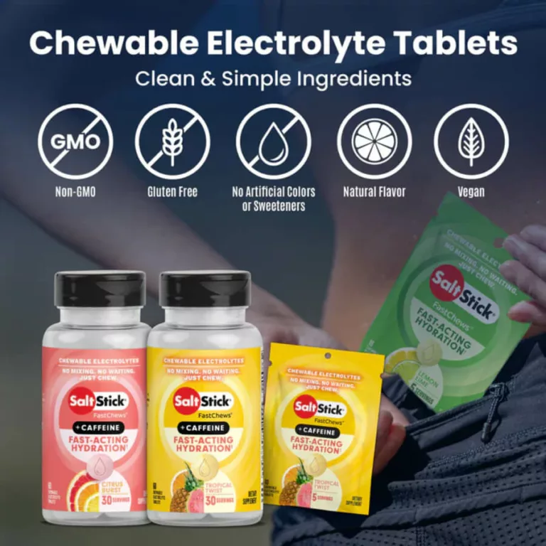 Saltstick Fastchews 10 Tabs Tropical Twist