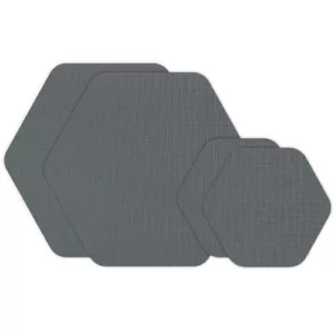 Gear Aid Tenacious Tape Hex Patches ripstop gray