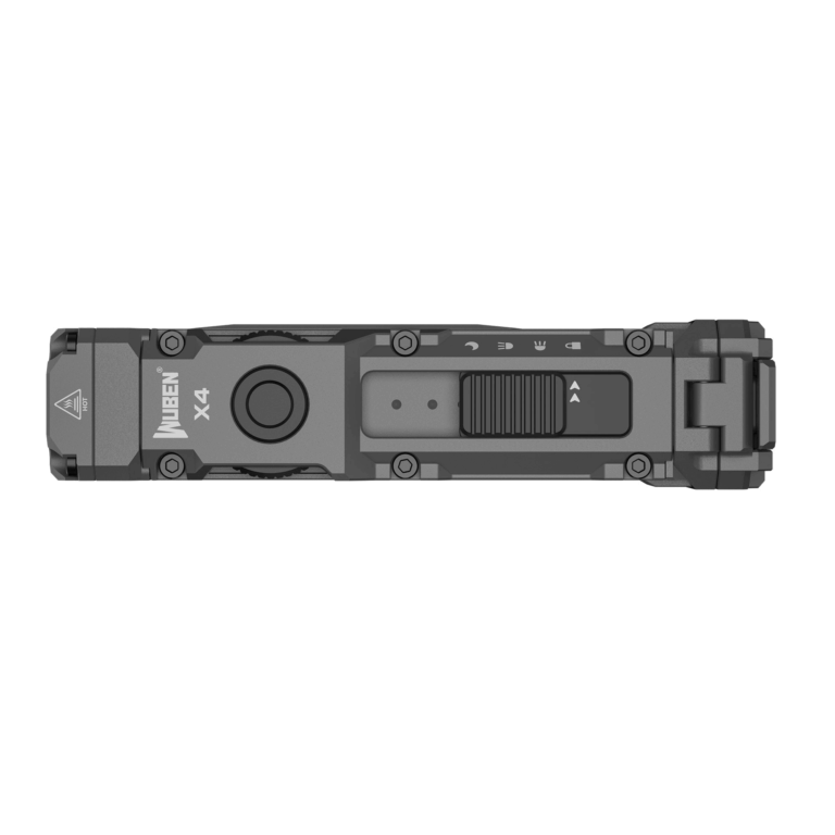 Wuben X4 Flashlight grey
