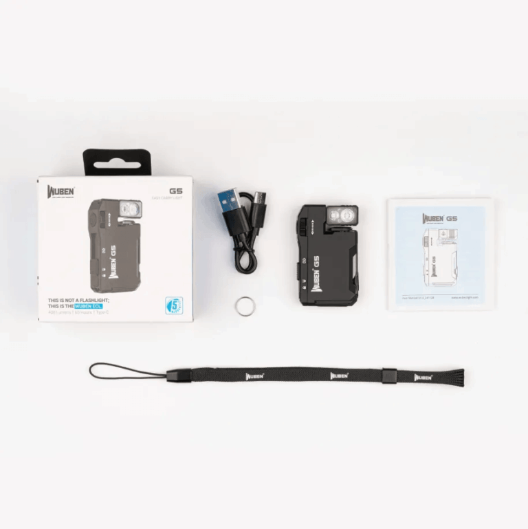 Wuben G5 EDC Light black