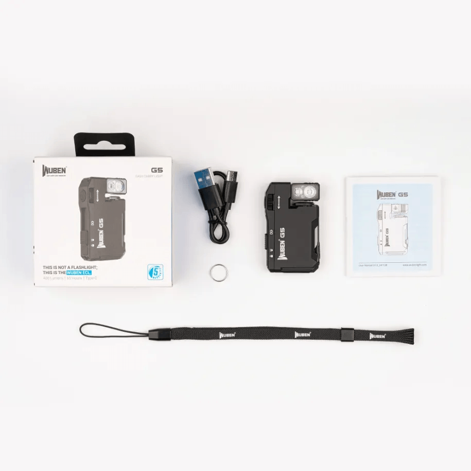 Wuben G5 EDC Light black