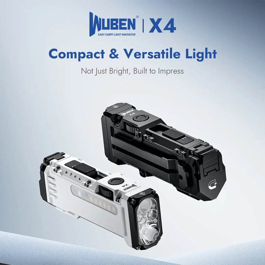 Wuben X4 Flashlight grey
