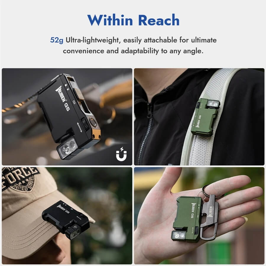 Wuben G5 EDC Light army green
