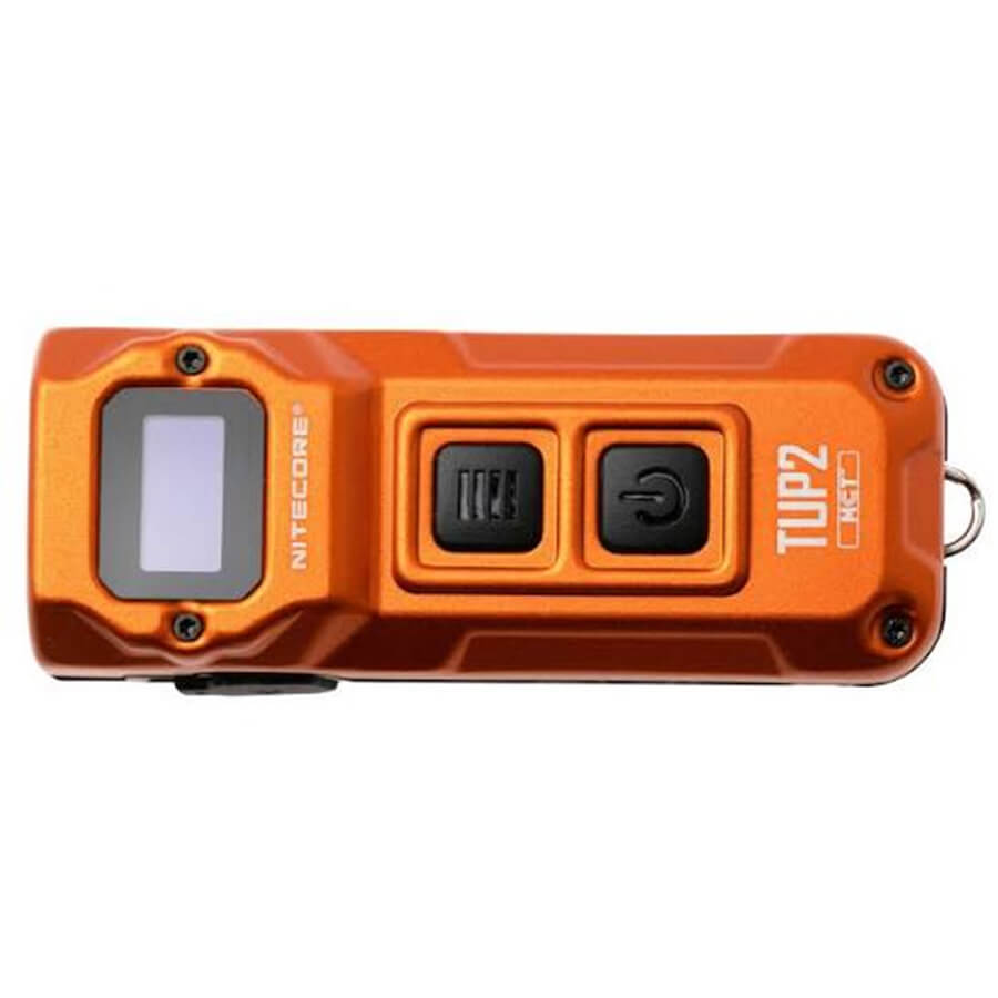 Nitecore TUP2 Rechargeable Keychain Flashlight alloy orange