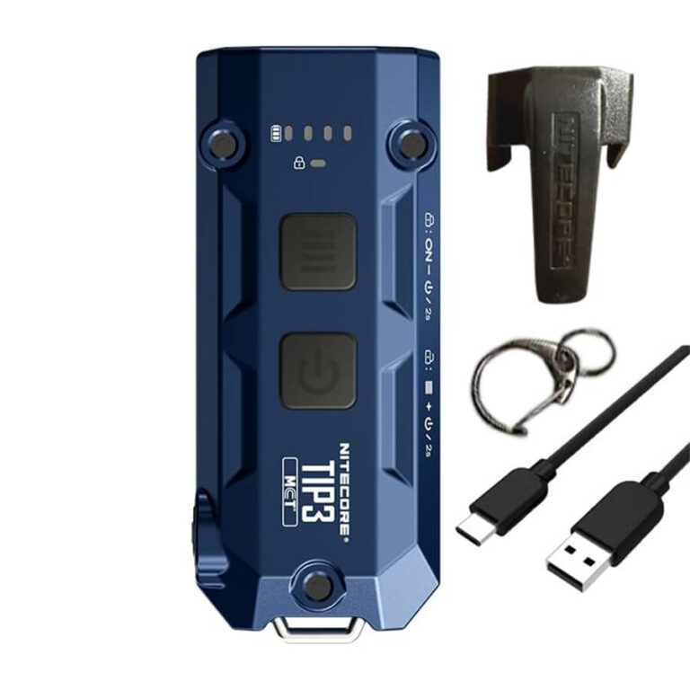 Nitecore TIP3 Flashlight cobalt blue