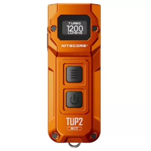 Nitecore TUP2 Rechargeable Keychain Flashlight alloy orange