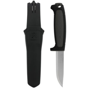 Morakniv 14688 Risberg Carbon Steel black skies