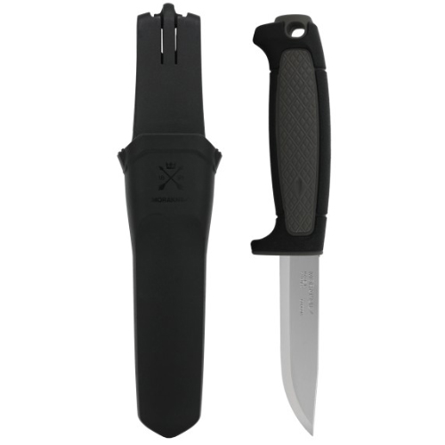 Morakniv 14688 Risberg Carbon Steel black skies