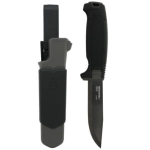 Morakniv 14698 Amberg Black Blade Carbon Steel black skies