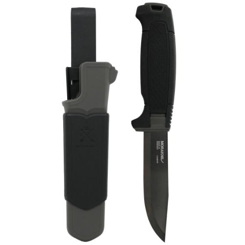 Morakniv 14698 Amberg Black Blade Carbon Steel black skies
