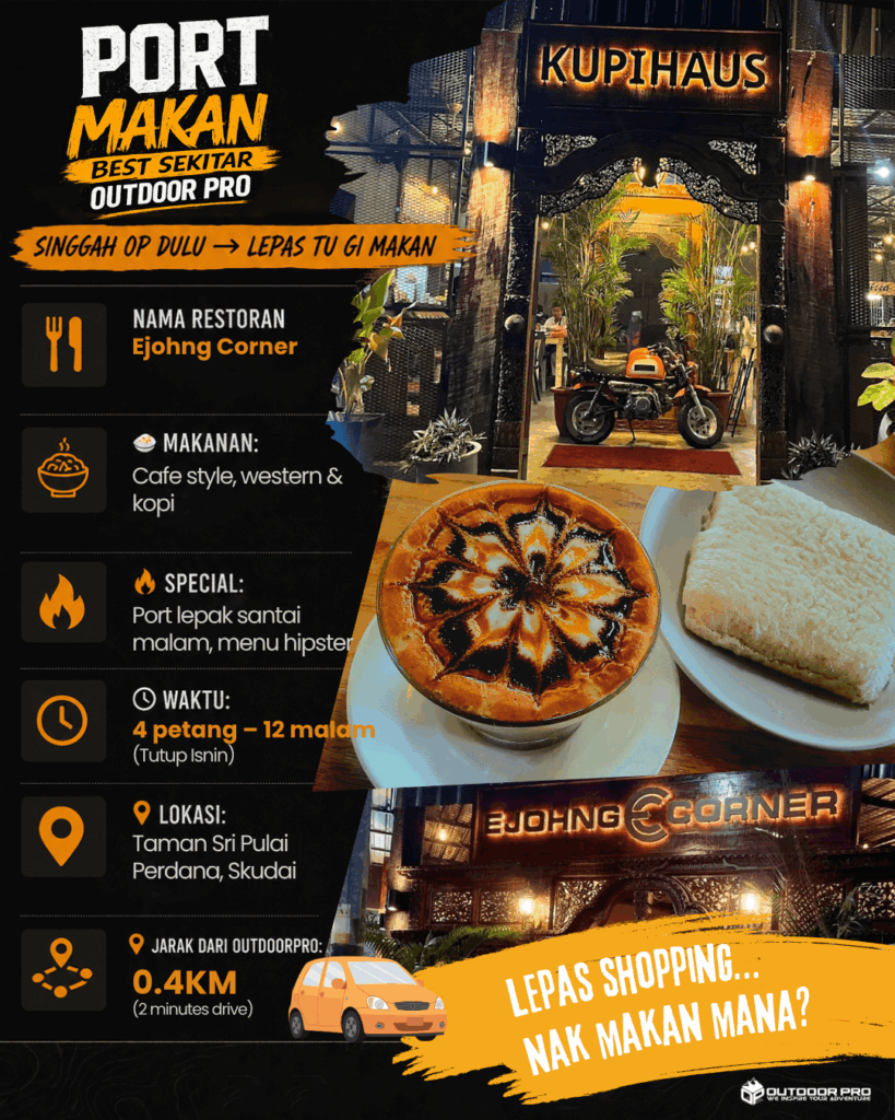 PORT MAKAN BEST SEKITAR OUTDOOR PRO