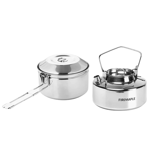 Fire Maple Antarcti Stainless Steel Pot & Kettle Set