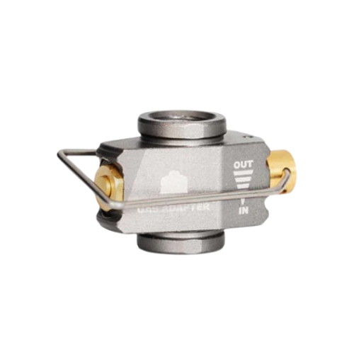 Gas Refill Adapter Pressure Release grey