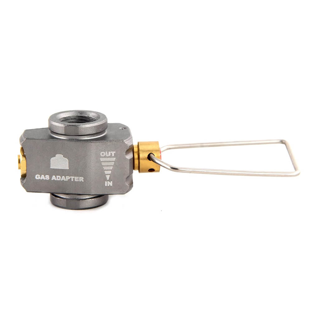Gas Refill Adapter Pressure Release grey