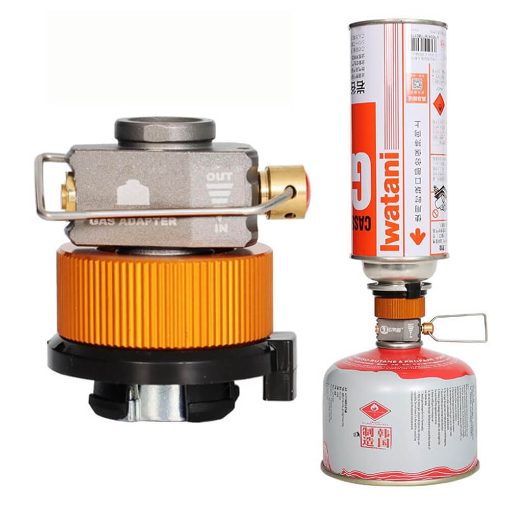 Gas Refill Adapter Pressure Release grey