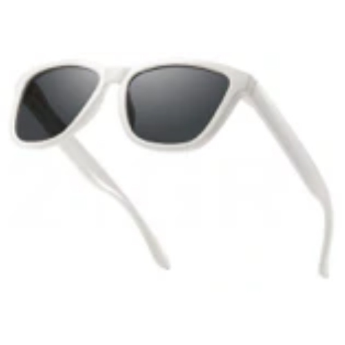 OTW+ Mach 3332X Sunglasses white black solid gloss