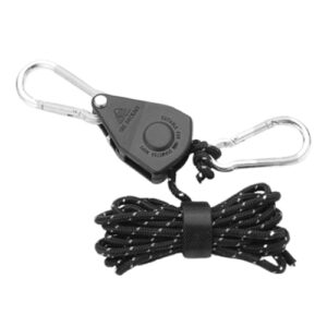 Paracord Pulley Set 4 Meters black