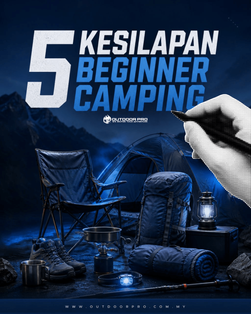 5 KESILAPAN BEGINNER CAMPING