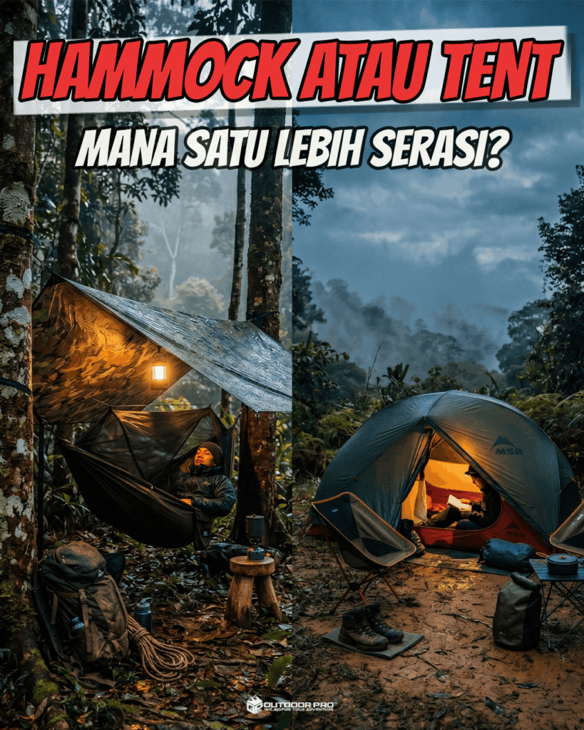 HAMMOCK ATAU TENT?
